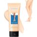 Three-color waterproof non-slip foundation for legs Waterproof leg and body makeup Body concealer and contouring cream Leg makeup lotion Suitable for all skin types