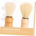 BeatifuFu Men's Shaving Brush Set - Wooden Handle Razor Accessories | Perfect Father's Day Gifts | 2-Piece Bart Brush & Shaving Cream Foamer - Buy Online on GoSupps.com