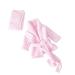 Ruspela baby costume bathrobe bath towel newborn baby photography props baby photo shooting costume bathrobe bath towel set 0-1m rose