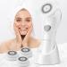 Touch beauty facial brush for men Skin scrubber with advanced 6 degrees oscillating vibration cleaning technology TB-1487 (white)