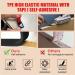 flintronic 3m*16mm U-Shape Flexible Furniture Edge Banding Baby Safty Baby Edge Protector Self Adhesive TPE Wood Edging Tape DIY Furniture Edge Trim for Table Cabinet Furniture Restoration Black 3m*16mm - Buy Online on GoSupps.com