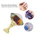 Exquisite DIY Nail Art Stand - Professional Practice Display for Home & Salon Use | Flame Base | Durable Plastic & Alloy - Buy Online on GoSupps.com