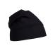 Satin Silk Lined Sleep Cap for Frizzy Hair Women (black)
