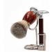 Brent Berkeley Original Razor Brush - Silvertip Fiber Vegan Shaving Brush for Cream & Gel - Fast-Drying Synthetic Hair for Wet Shaving - Buy Online on GoSupps.com