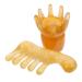 Healvian 4-Piece Massage Comb Set | Anti-Aging Jade Gua Sha & Wide Tooth Comb | Scalp Tool & Chinese Massage Device for Hair Care - Buy Online on GoSupps.com