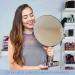 XXLarge 3X Weak Magnifying Mirror with Stand for Desk and Table - Double Sided 3X/1X Magnification - 17 Tall, 11 Wide - Perfect for Retail Stores and Makeup Vanity - Buy Online on GoSupps.com