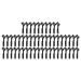 Premium 50pcs Shaving & Keyboard Cleaning Brush Set - Fine Hair Plastic Handle for Home Use - International Shipping - Buy Online on GoSupps.com