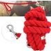Felenny Horse Rope Leash Thickened Colorful Woven Bolt Rope Strong Durable Horse Leads Braided Cotton Rope (Red) - Buy Online on GoSupps.com