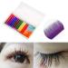 Rainbow Colored False Eyelashes | Gradient 12mm Fake Eyelash Extensions for Stunning Looks | International Shipping Available - Buy Online on GoSupps.com