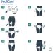 Molicare Premium Elastic Slip for Heavy Incontinence - Size M (85-120 cm) | 56 Pieces | 10 Drops for Women & Men - Shop Internationally - Buy Online on GoSupps.com