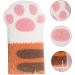 TOYANDONA Bath Cotton Shower Puff Sponge Soft Bath Sponge Cartoon Bath Bath Exfoliating Mitt Shower Mittens Wash Bath Towel Hydrophilic Animal Toddler Bagne Orange 12.5X7.5X2CM - Buy Online on GoSupps.com