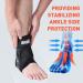 Dual Protective Ankle Brace for Plantar Fasciitis & Sprained Ankle Relief - Breathable Cooling Stabilizer for Men & Women - Medium Black | Volleyball & Basketball Support - Buy Online on GoSupps.com