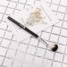 Ducare Fan Brush - Highlighter & Setting Makeup Tool - Silvery & Black - Buy Online on GoSupps.com