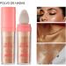 Glitter Highlighter Powder Stick - Smooth Waterproof Shimmer for Face, Body & Eyes - Gold Brown 9g - Buy Online on GoSupps.com