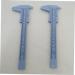 FRCOLOR 5pcs Eyebrow Measuring Ruler Mini Tools Portable Ruler Portable Caliper Plastic Ruler Pocket Student - Buy Online on GoSupps.com