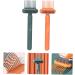 Hemobllo 2 pi ces Lot de Nettoyeurs Brosse Cheveux Peigne Outil Compact pour liminer Poils et Poussi re Utilisation Salon et Maison Facile Nettoyer et Transporter - Buy Online on GoSupps.com