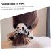 FRCOLOR panda hair band hairbands for womens hair girl scrunchies hair scrunchies cute animal scrunchies hair ties for women animal hair tie hair bands for women cloth ponytail hairy Miss - Buy Online on GoSupps.com