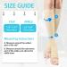 ACWOO Compression Stockings for Men & Women - 2 Pairs Medical Support Socks 15-20 mmHg for Running Sports Cycling & Travel - Beige Open Toe Thrombosis Socks - Buy Online on GoSupps.com