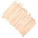 50pcs Wax Spatulas Applicator Wooden Quadrilateral Waxing Sticks for DIY Hair Removal