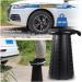 Telescoping Camping Stool | Collapsible & Adjustable | Portable Foldable Stool for Camping, Gym, Hiking | Max Load 400 LBs | Black - Buy Online on GoSupps.com