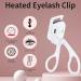 Shop Handheld Electric Heated Eyelash Curler - Rechargeable with 2 Heating Modes & Silicone Induction | Perfect Curled Lashes Anytime - Buy Online on GoSupps.com