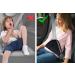 URAQT Car Seat Belt Pad Set - Comfortable Seatbelt Pillow & Adjuster for Kids & Adults, Blue - 3pcs/Set - Buy Online on GoSupps.com