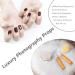 Nail Background Mat for Pictures 1pc Nail Photo Props Faux Fur Nail Mat for Pictures.15 * 19inches (White) - Buy Online on GoSupps.com