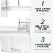 Cabilock 3pcs Laundry Storage Box Laundry Soap Container Food Storage Containers Pantry Storage Glass Rice Dispenser Refillable Lotion Holder The Pet Travel Softener High Capacity 23.5X12.5CMx3pcs Transparentx3pcs - Buy Online on GoSupps.com