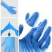 Rubber Latex Gloves - Cleaning Protective Safety Work Heavy Duty Rubber Gloves Heavy Duty Rubber Gloves for Dishwashing Cleaning Painting Pochy - Buy Online on GoSupps.com