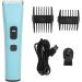 Hair Clipper Smoothly Gliding Electric Hair Clipper for Daily Life (Cyan) - Buy Online on GoSupps.com