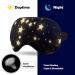 Night Galaxy Shining Cosmic Sky Stars Eye Mask - Blackout Sleep Mask for Travel & Stress Relief - Buy Online on GoSupps.com