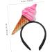 Ice Cream Headband Ice-cream Headbands Women's Sunglasses Hairband Spa Headband Hair Headband Face Wash Headbands Head Bands for Hair Headbands for Women Short Hair MAGICLULU - Buy Online on GoSupps.com