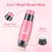 Erinde 3 in 1 Creamy Blush Stick with Brush - Moisturizing Formula for Cheeks Lips & Eyeshadow - Milk Tea Pink - Buy Online on GoSupps.com
