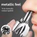 Manual Nose Hair Trimmer - 360 Stainless Steel Nasal Hair Trimmer for Men | Precision Grooming Tool - Buy Online on GoSupps.com