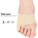 Bunion Corrector Sleeves - Breathable Toe Bunion Support with Elastic Straps for Workwear | Reduce Deformation and Prevent Deviation (L) - Buy Online on GoSupps.com