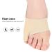 Bunionette Sleeves with Elastic Strap Pinky Toe Corrector and Orthopedic Bunion Splint (Small) - Buy Online on GoSupps.com