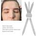 Eyebrow Makeup Ruler Eyebrow Mapping Ruler Eyebrow Stencil Ruler Stainless Steel 3 Point Positioning Eyebrow Makeup Ruler for Microblading Silver - Buy Online on GoSupps.com