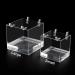 Hanging Bird Bath Cube | Transparent Shower Box Bowl with Stainless Steel Hooks for Small Birds - Ideal for Canary, Budgerigar, Parrots, and More - Buy Online on GoSupps.com