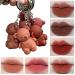 6Pcs Bear Keychain Lipstick Set | Velvet Matte & Waterproof | Long Lasting Lip Gloss | Moisturizing Lip Stain | Cute Bear Beauty Makeup - 6 PCS - Buy Online on GoSupps.com