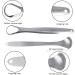 XYGK Tongue Cleaner Scraper Set - 3pcs Medical Grade Stainless Steel | Optimal Oral Hygiene - Buy Online on GoSupps.com