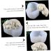 IMIKEYA Dog Fondant Molds 2pcs Mold White Cake 3D Silica Gel Decorate Baking Fondant Mold 10.8X8.5X5CMx2pcs - Buy Online on GoSupps.com