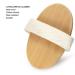 Natural Wood Body Brush | Cellulite Reduction & Improved Circulation | Back Peeling & Massage Device for Hair Skin & Whirlpool - Buy Online on GoSupps.com