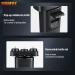 WAHFOX Electric Shaver - Wet & Dry Rechargeable Shaver with Charging Stand & Pop-up Trimmer | Includes Shaving Cream - Buy Online on GoSupps.com