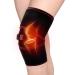Heated Knee Brace Wrap 3 Adjustable Temperature Thermal Therapy Heated knee pad with USB Adapter Heating Pad for Arthritis Pain Relief (No Battery)