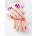 EBANKU Nail Gel Polish Strips 20 PCS Gel Nail Polish Stickers Wraps Adhesive Gel Nail Stickers with Nail File Stick and Sealing Strip (E Carmel) - Buy Online on GoSupps.com