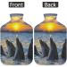 Dolphin Heat Bottle with Fluffy Cover - 2L Large Capacity Water Bag for Cozy Nights & Pain Relief | Ideal for Back Neck & Shoulders - Buy Online on GoSupps.com