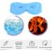Hot Cold Gel Eye Mask for Puffy Eyes Headaches Light Block Lightweight - Buy Online on GoSupps.com