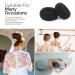 WACURRENTHYD Hair Donut Bun Maker 2PCS - Medium 3 Inch Black Chignon Doughnut Shaper for Short & Thin Hair - Buy Online on GoSupps.com