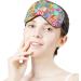 Colorful Sweet Candy Sleep Mask for Women | Adjustable Eye Shade Cover with Elastic Strap - Perfect for Travel & Relaxation - Buy Online on GoSupps.com