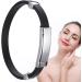 Zixyqol Anion Bracelet - Electrostatic Silicone Adjustable Wrist Strap for Antistatic Protection (Black) | International Shipping Available - Buy Online on GoSupps.com